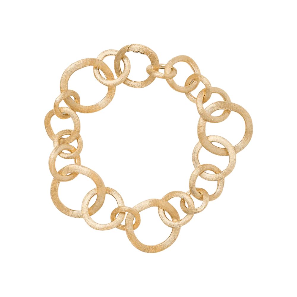 Marco Bicego Jaipur Collection 18k Yellow Gold Mixed Link Bracelet